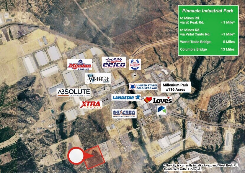 More Photos Of 000 El Pico Rd, Laredo Land For Sale