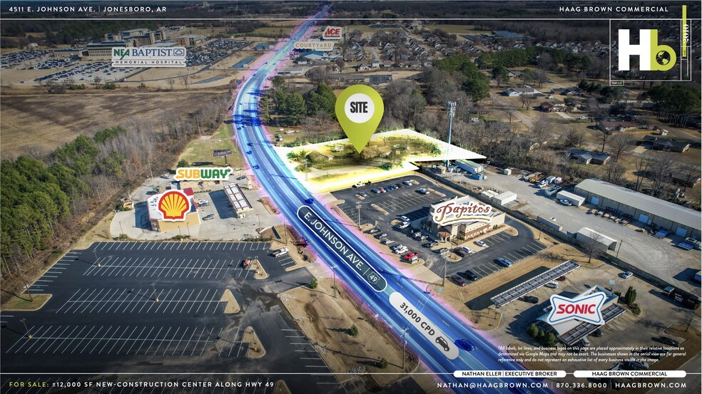 More Photos Of 4511 E Johnson Ave, Jonesboro Storefront For Lease
