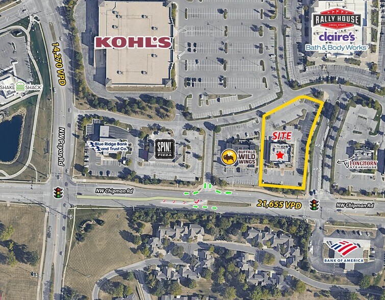 More Photos Of 1800 NW Chipman Rd, Lee's Summit Restaurant For Lease