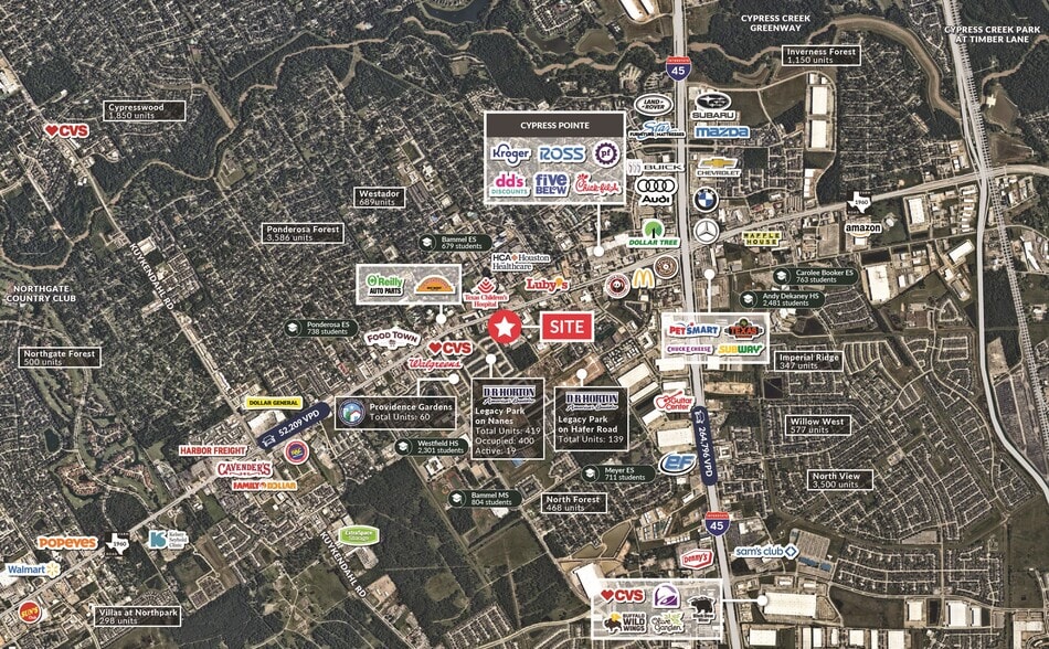More Photos Of 921 Cypress Creek Pky, Houston Storefront For Sale