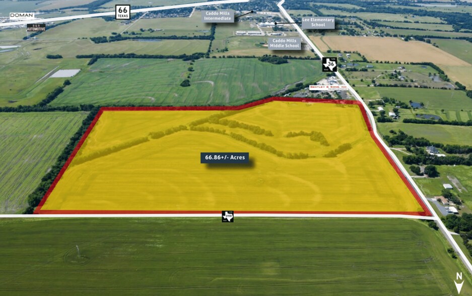 Primary Photo Of 00 FM 36, Caddo Mills Land For Sale