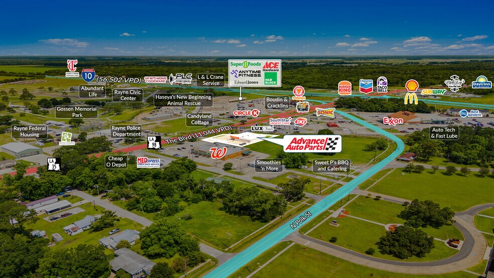 More Photos Of 1206 The Blvd, Rayne Freestanding For Sale