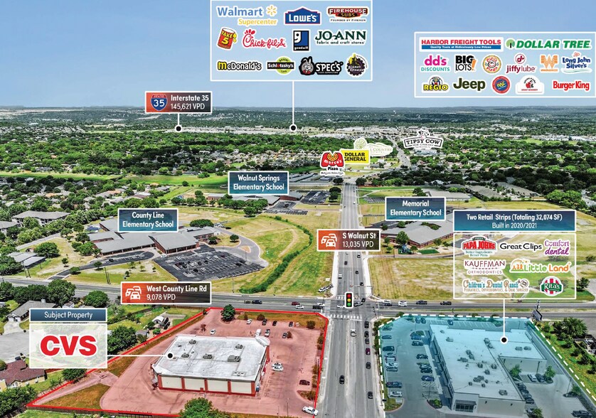 More Photos Of 2020 S Walnut Ave, New Braunfels Drugstore For Sale