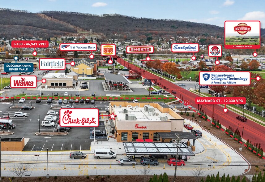 More Photos Of 186 Maynard St, Williamsport Fast Food For Sale