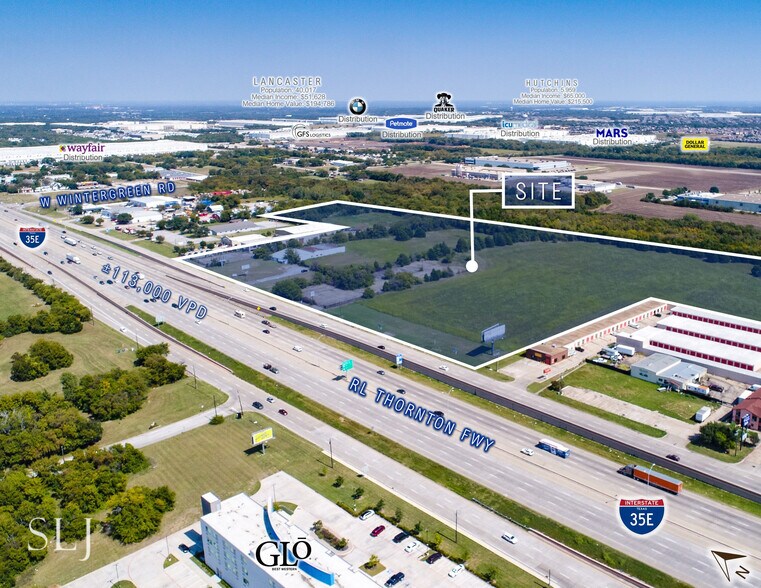 More Photos Of I-35E & W Wintergreen Rd, Lancaster Land For Sale