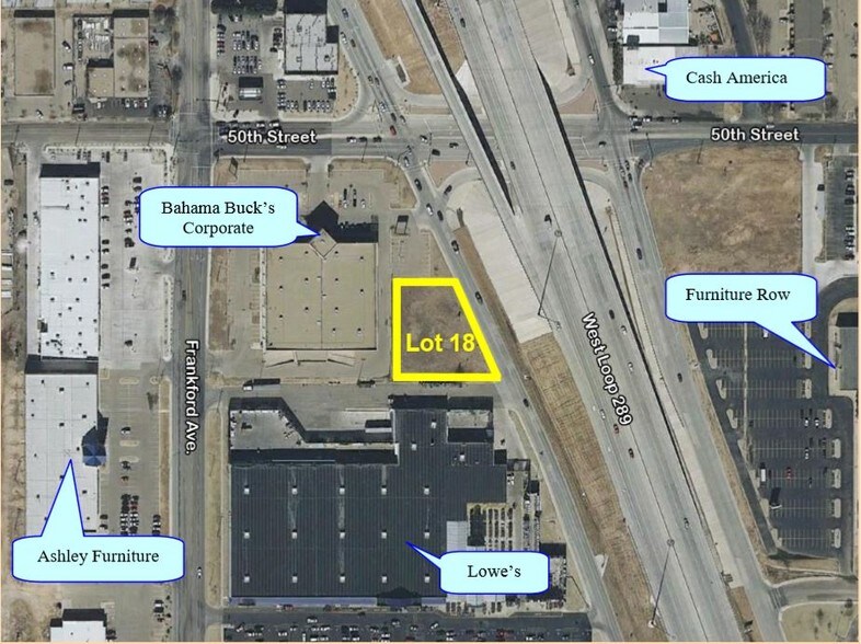 Primary Photo Of 5016 W Loop 289, Lubbock Land For Sale