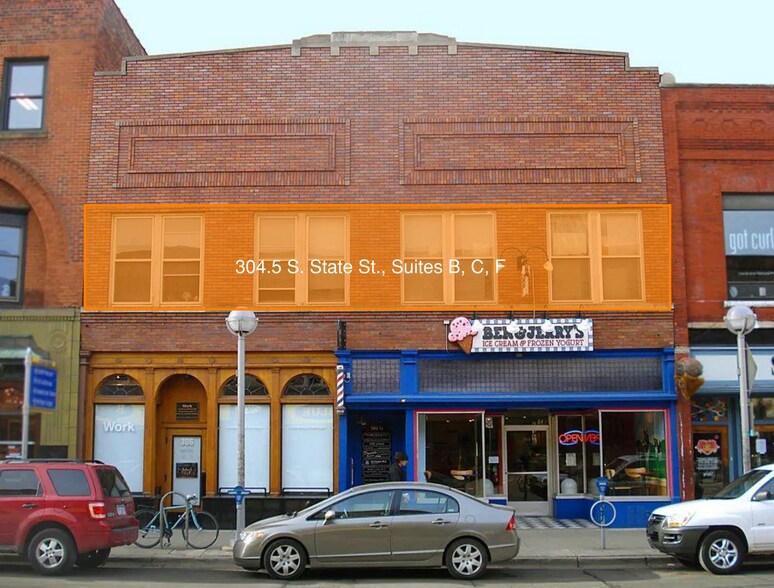 Primary Photo Of 304-306 S State St, Ann Arbor Storefront Retail Office For Lease