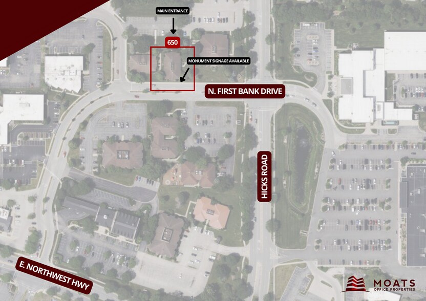 More Photos Of 650-652 First Bank Dr, Palatine Office For Sale