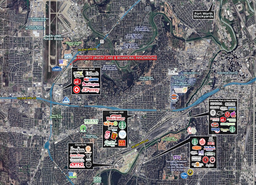 More Photos Of 401-411 Alta Mere Dr, Fort Worth Storefront For Lease