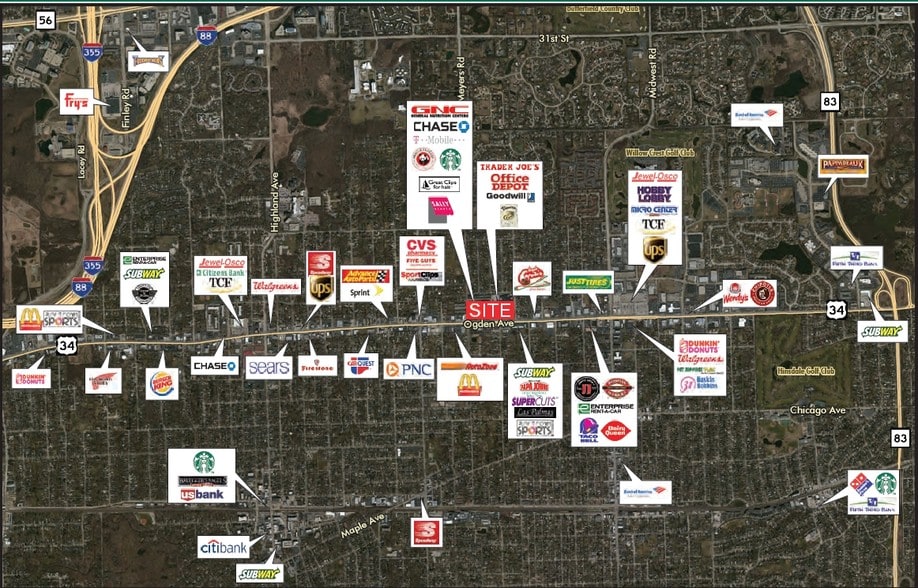 More Photos Of 120-152 Ogden Ave, Downers Grove Unknown For Lease