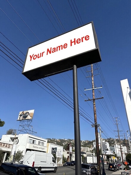 Primary Photo Of 832 N La Cienega Blvd, Los Angeles Land For Lease