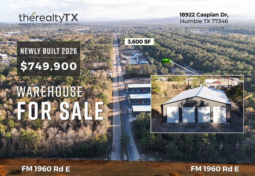 More Photos Of 18922 Caspian Dr, Humble Industrial For Sale