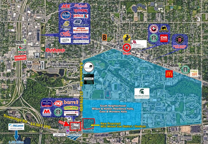 More Photos Of 920-1030 Trowbridge Rd, East Lansing Unknown For Lease