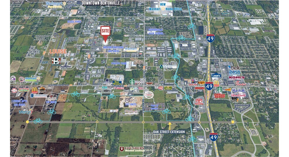 More Photos Of 2307 SE B St, Bentonville Office For Lease