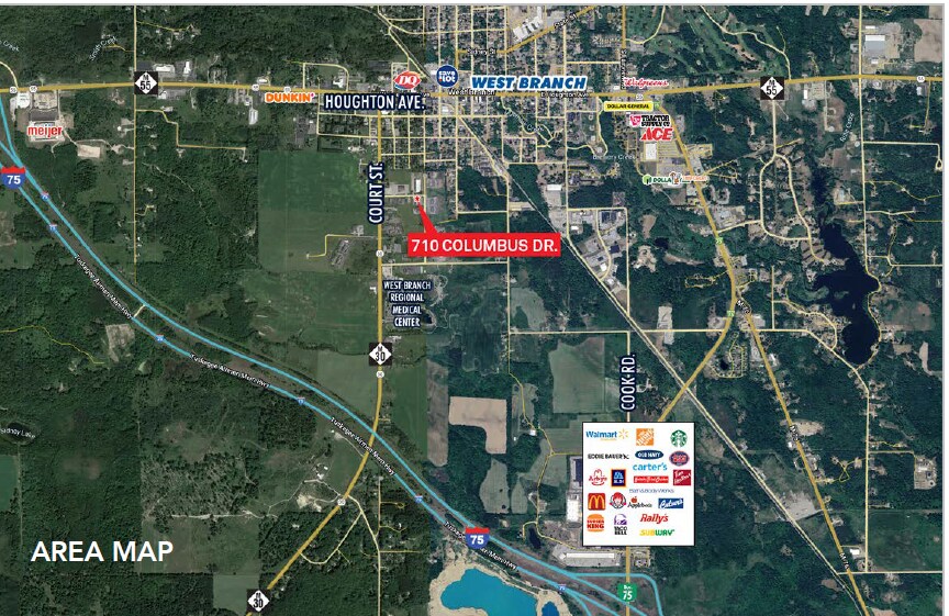 More Photos Of 710 Columbus Ave, West Branch Medical For Lease