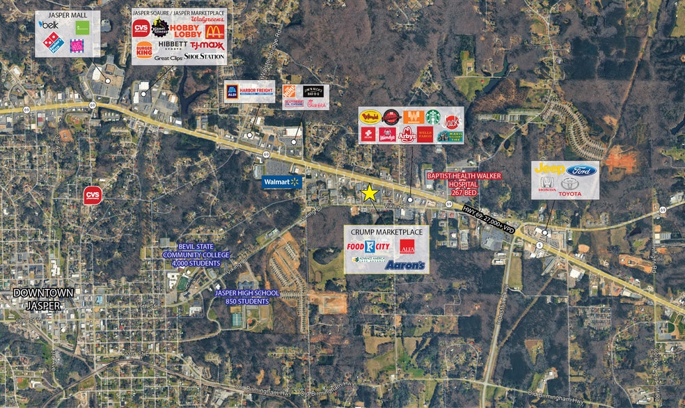 More Photos Of 2555 US Highway 78 E, Jasper Unknown For Lease
