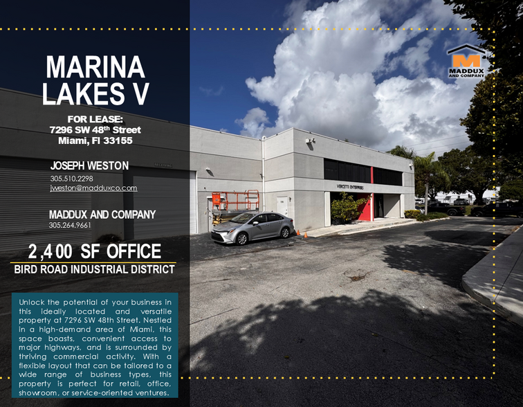 Primary Photo Of 7294-7326 SW 48th St, Miami Showroom For Lease