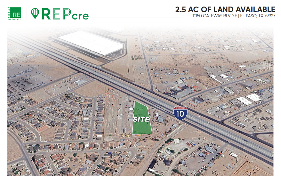 Primary Photo Of 11150 Gateway Blvd E, Socorro Land For Lease