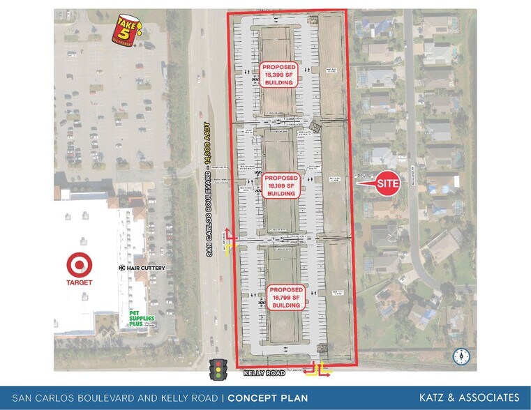 More Photos Of San Carlos Blvd & Kelly Rd, Fort Myers Land For Lease