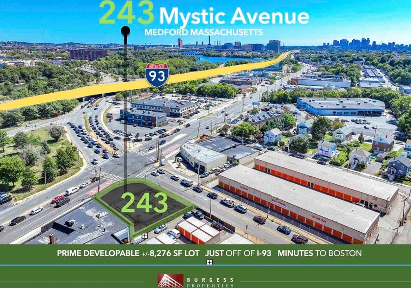 More Photos Of 243 Mystic Ave, Medford Land For Sale
