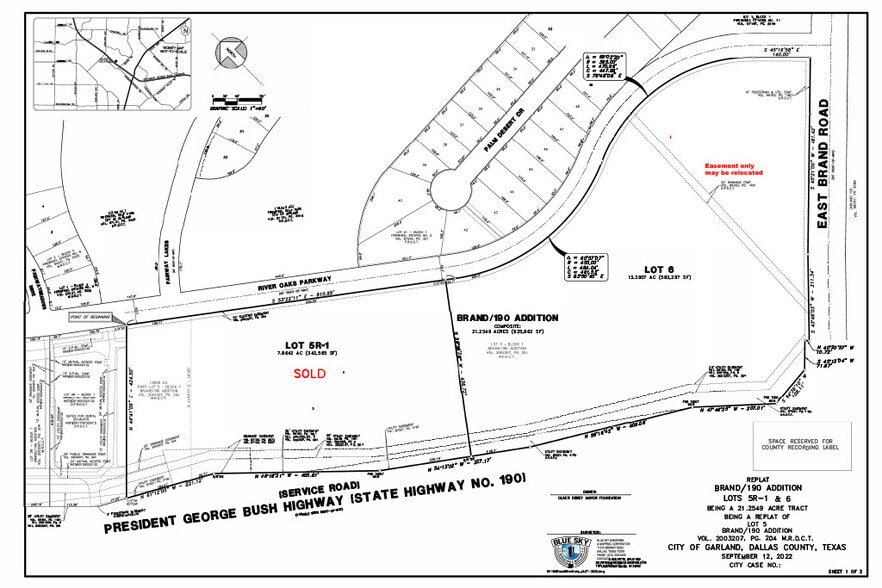 More Photos Of President George Bush Tollway, Garland Land For Sale