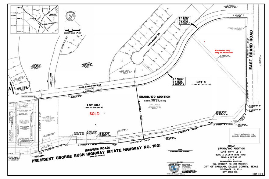 More Photos Of President George Bush Tollway, Garland Land For Sale