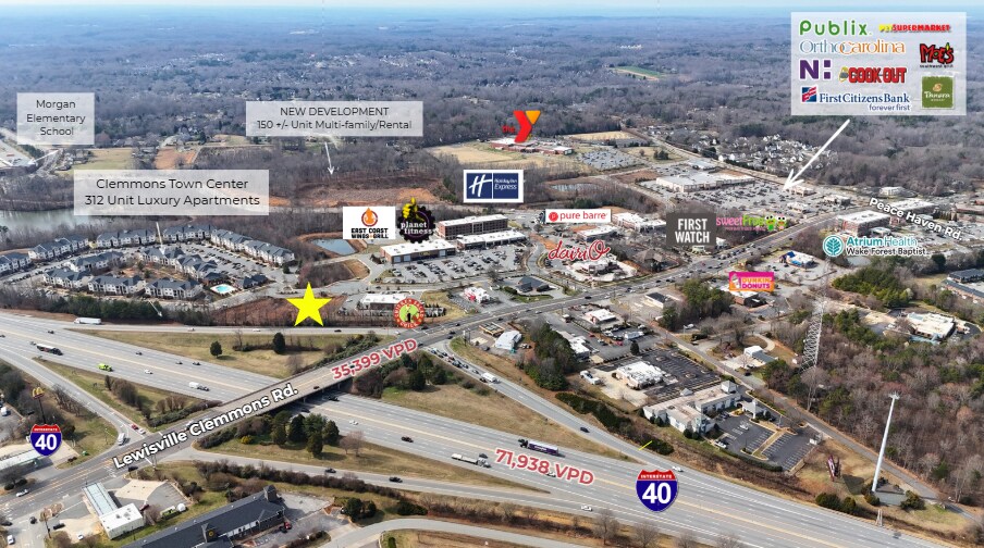 More Photos Of 3487 Gentry Ln, Clemmons Storefront Retail Office For Lease