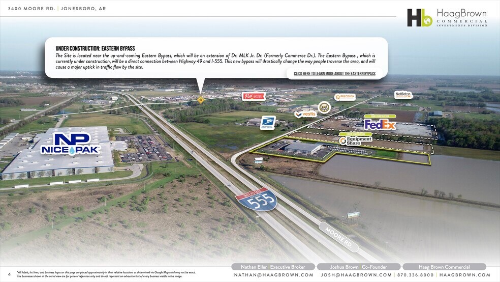 More Photos Of 3400 Moore Rd, Jonesboro Distribution For Sale