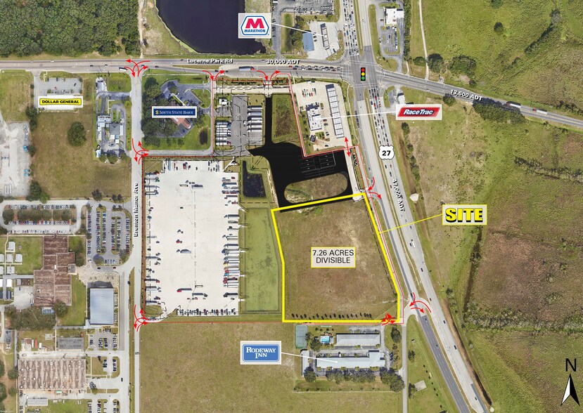 More Photos Of SWC US 27 hwy @ Lucerne Park Rd, Haines City Land For Lease