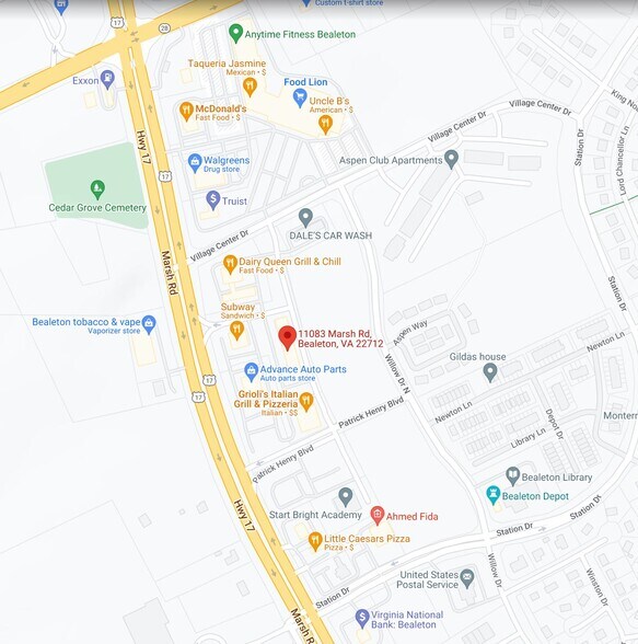 More Photos Of 11083 Marsh Rd, Bealeton Unknown For Lease