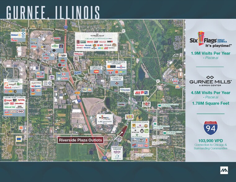 More Photos Of 445 N Riverside Dr, Gurnee Land For Lease