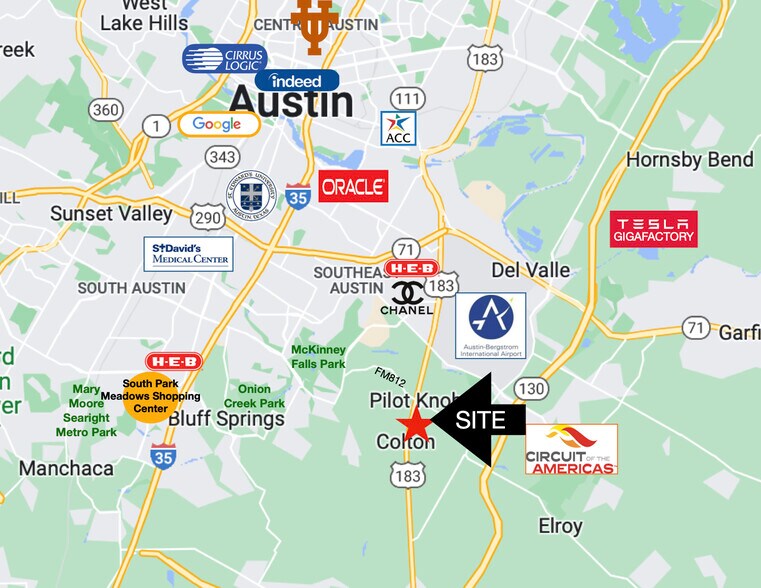 More Photos Of 7007 S Highway 183, Austin Land For Sale