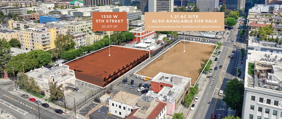 More Photos Of 1330 W 5th St, Los Angeles Land For Sale