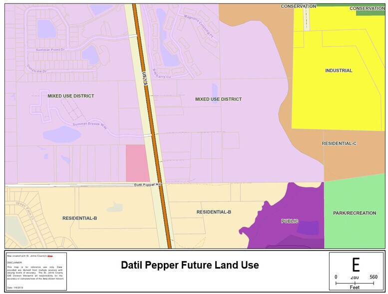 More Photos Of US 1 & Datil Pepper Rd @ Old Kings Rd, Saint Augustine Land For Sale