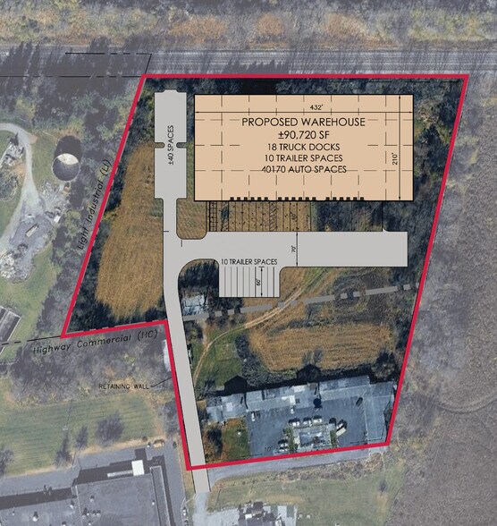 Primary Photo Of 977 E Main St, Palmyra Land For Sale