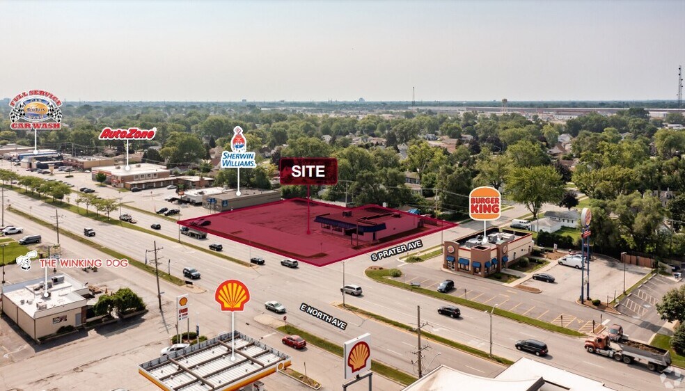 Primary Photo Of 101 E North Ave, Northlake Land For Lease