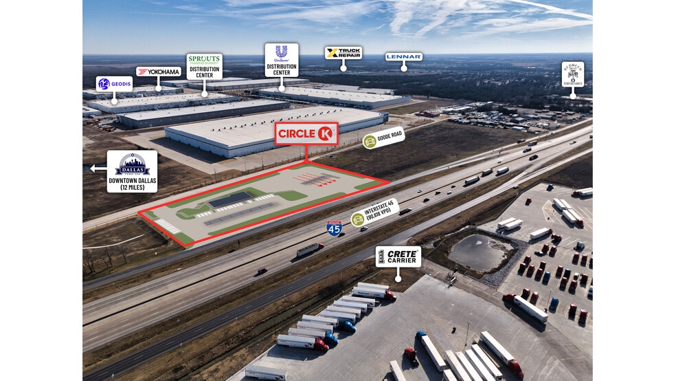 More Photos Of 4700 I-45, Wilmer Convenience Store For Sale