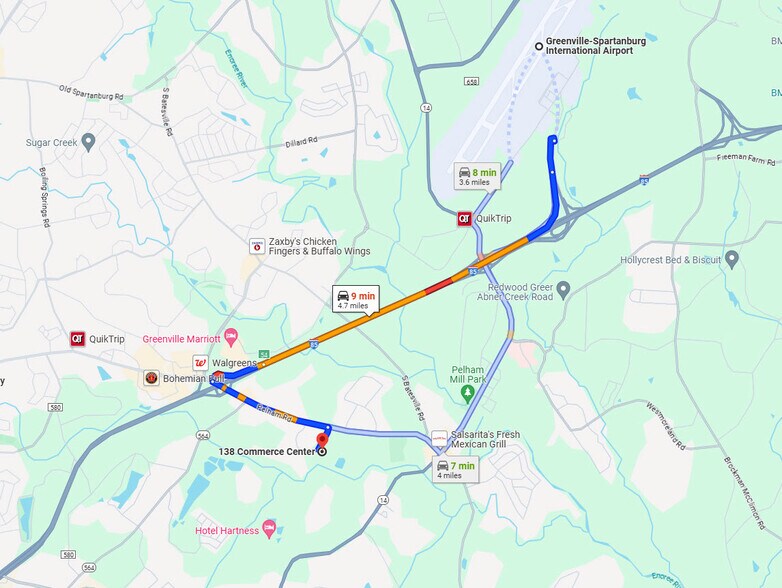 More Photos Of 138 Commerce Ctr, Greenville Light Distribution For Lease