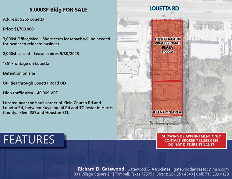 More Photos Of 5265 Louetta Rd, Spring Medical For Sale