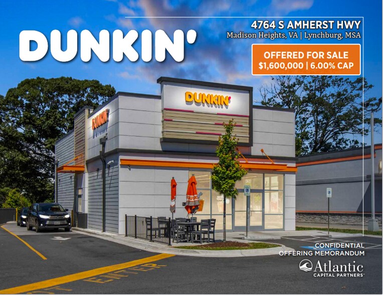 Primary Photo Of 4764 S Amherst Hwy, Madison Heights Restaurant For Sale