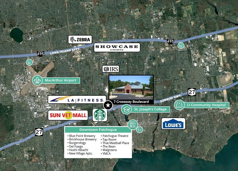 More Photos Of 7 Crossway Blvd, Patchogue Office For Sale