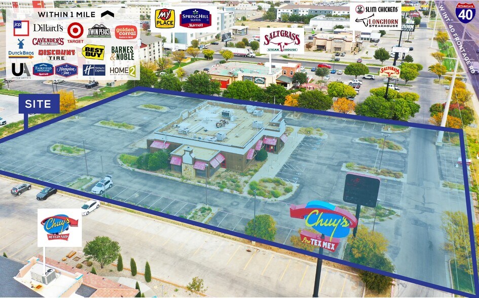 More Photos Of 8310 W I-40, Amarillo Restaurant For Lease