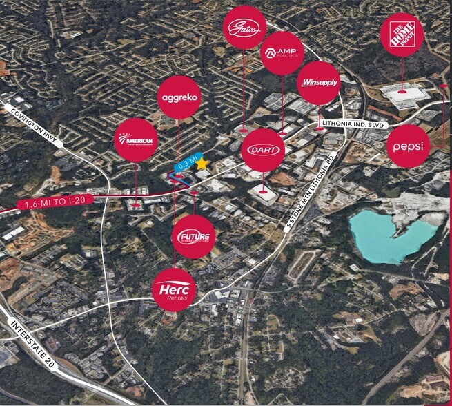 More Photos Of 6520 Marbut Rd rd, Lithonia Industrial For Lease