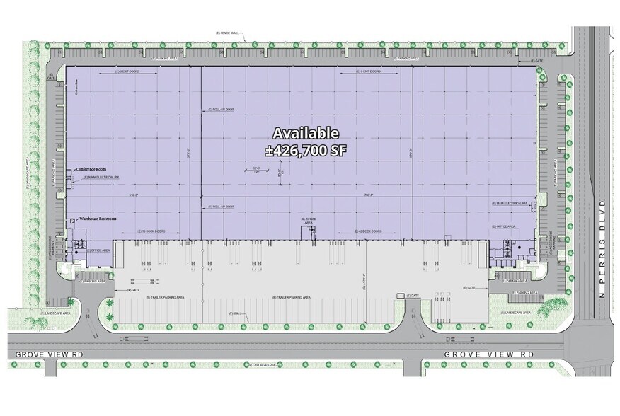 More Photos Of 24950 Grove View Rd, Moreno Valley Warehouse For Lease