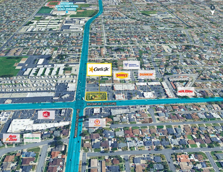 More Photos Of 10148 Rosecrans Ave, Bellflower Freestanding For Sale