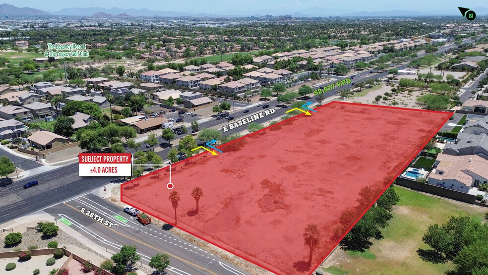 Primary Photo Of 2803 E Baseline Rd, Phoenix Land For Lease