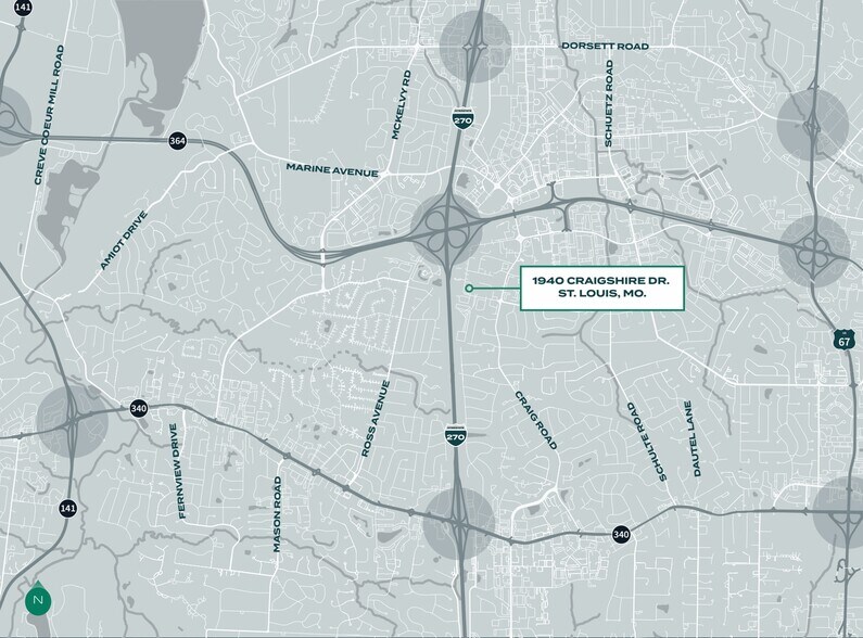 More Photos Of 1900-1940 Craigshire Dr, Saint Louis Flex For Sale