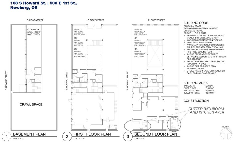 More Photos Of 500 E 1st St, Newberg Storefront Retail Residential For Sale