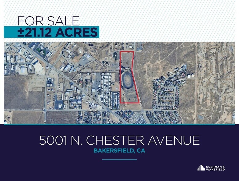 Primary Photo Of 5001 N Chester Ave, Bakersfield Land For Sale