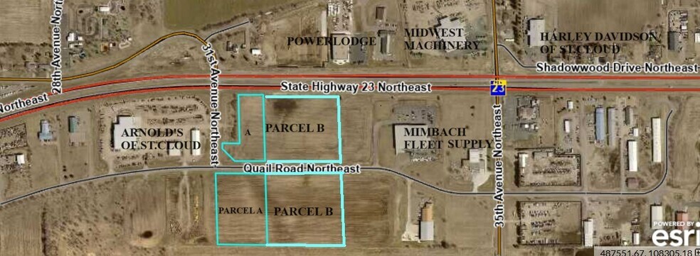 Primary Photo Of Highway 23 & Quail Road NE, Sauk Rapids Land For Sale